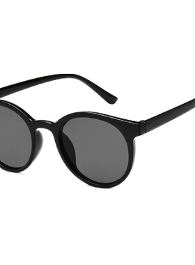 网红林小宅同款黑色潮男太阳眼镜