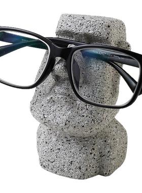 摩艾moai石像眼镜支架装饰礼物