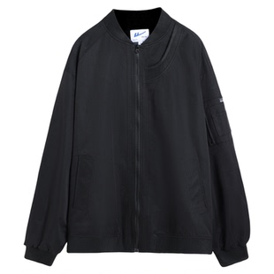 回力飞行员夹克外套男款春季2026新款休闲男装美式高级工装棒球服