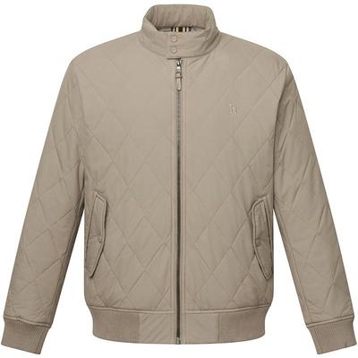 哈吉斯哈灵顿菱形格棉服