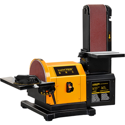 洛克士工业级调速金属砂带机