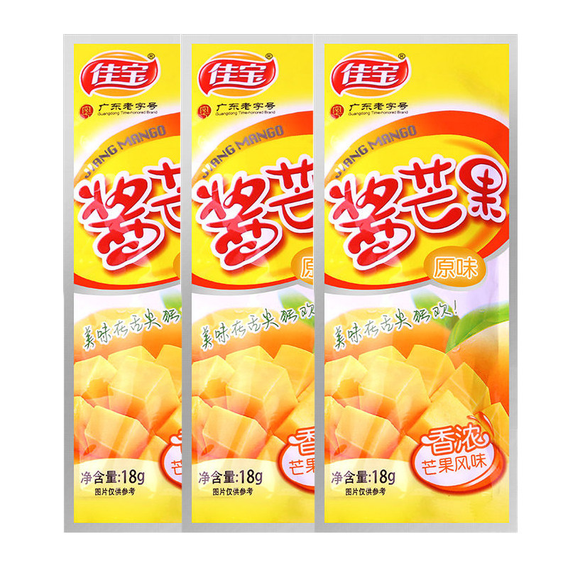 佳宝芒果干15g*24包酱酸甜