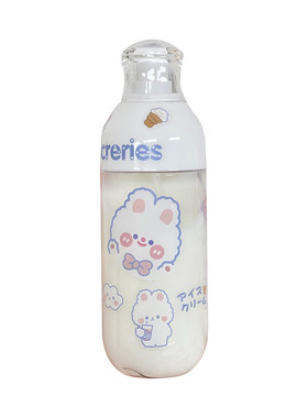透明可视小巧卡通分装瓶
