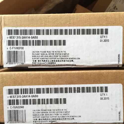 议价西门子PLC 6ES7315 6ES7 315-2AH14-0AB0 CPU 6ES73152AH140A