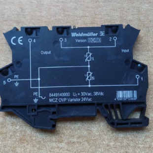 议价全新原装魏德米勒耦合器MCZ OVP Varistor 24Vuc 8449140000