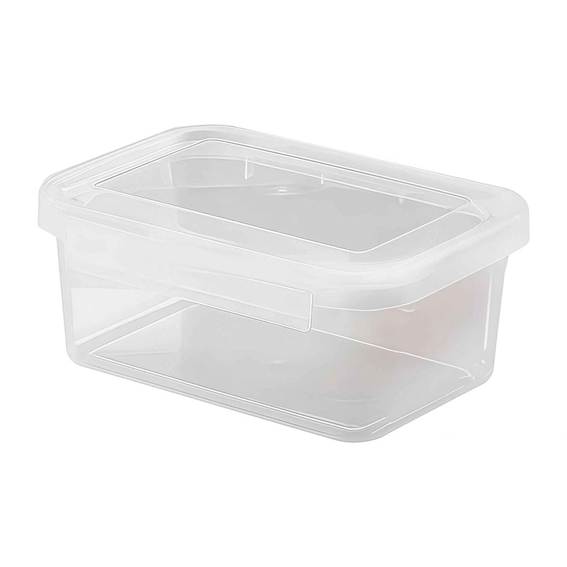 密封保鲜盒带扣连盖食品级储物盒