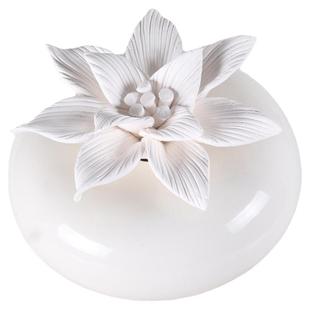 百合散香陶瓷花香薰家居摆件网红样板房 酒店专用扩香器散香石