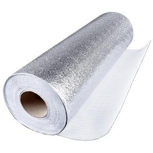 厨房防油贴纸防火耐高温墙面自粘防水防潮灶台橱柜加厚铝箔锡箔纸