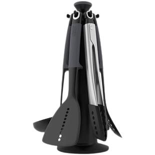 JosephJoseph不粘锅铲勺旋转木马支架厨具套装家用10151