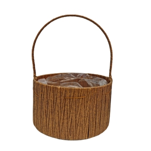 乔迁之喜水果蔬菜礼盒伴手礼手提篮空篮家菜万贯乔迁之礼手提花篮