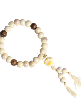 古风中式景德镇陶瓷手链招财猫爪串珠瓷珠流苏手串闺蜜学生小饰品