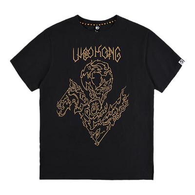 wookong艺术家联名刺绣休闲短袖