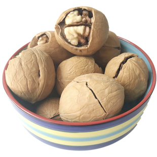 陕西特产西安回民街现炒椒盐核桃薄皮奶香纸皮椒盐核桃熟核桃500g