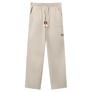 回力裤子冬装男款新款加绒宽松男士休闲裤防风直筒保暖加厚男裤