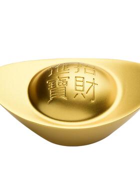 若福鎏金黄铜铜元宝店铺家居摆件