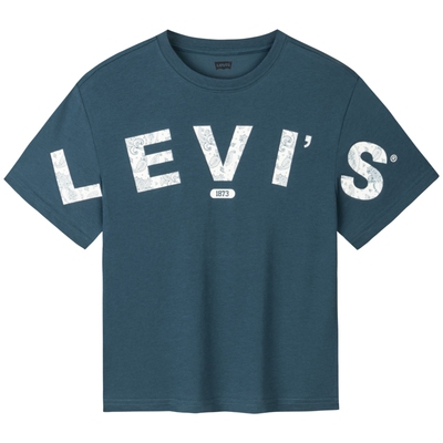 【凉感透气】Levis李维斯儿童男童短袖T恤2026夏季新款运动上衣女