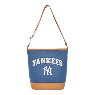 MLB手提包大logo女款休闲通勤包复古满印腋下包斜跨单肩包