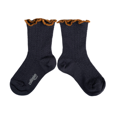 collegien女童公主百搭小腿袜