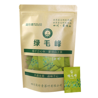 云雾蒙顶山毛峰袋泡茶特级碧螺春