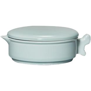 荣宝斋墨盒书法文房四宝书法国画墨汁陶青瓷墨海墨斗书法墨盒毛笔