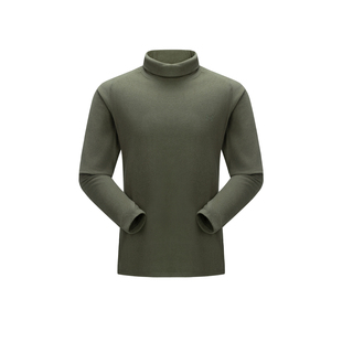 安德玛UA官方男款抓绒衣秋冬季运动休闲摇粒绒翻领套头保暖打底衫