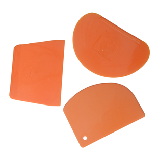 风和日丽硬质塑料刮板商用 烘焙刮板齿刮刀切蛋糕面糊奶油软刮刀