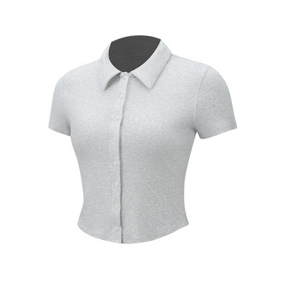 Button-Up 女士带领短袖衬衫丨lululemon丨LW3KYOS
