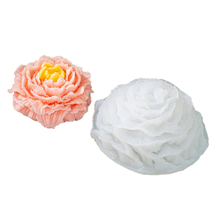 虎头牡丹花奶冻食品级硅胶模具茉莉花朵造型慕斯玫瑰果冻甜品摆盘