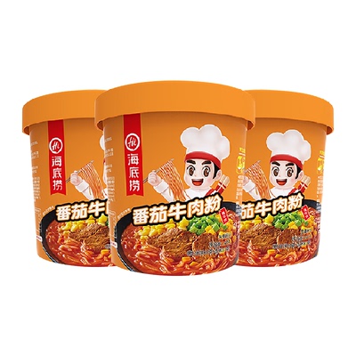 海底捞酸辣粉方便食品147g×3盒