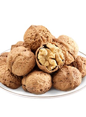 云南纸皮核桃新货薄皮原味生核桃孕妇儿童坚果零食干果核桃仁整箱