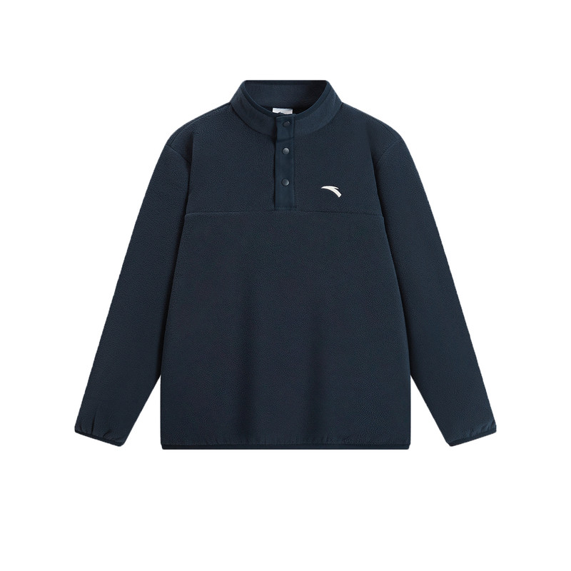 安踏儿童卫衣男童运动风上衣童装