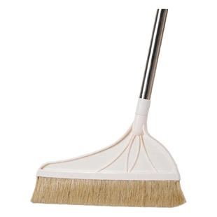 扫把猪毛马鬃头刷子猪鬃软毛不锈钢加长杆扫地笤帚畚斗簸箕速卖通