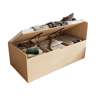 定制实木香港小户型工人房儿童半高床储物收纳衣柜液压气撑单人床