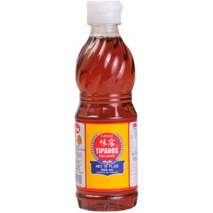 1瓶装泰国进口味露牌鱼露汁300ml泰式虾油调料家用韩国式泡菜雨露