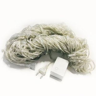 LED流水灯网红卧室装饰背景布置彩灯新年春节窗帘灯冰条灯瀑布灯