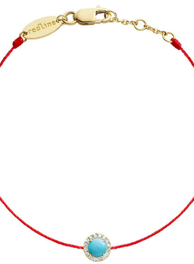 红绳女士配饰时尚风克拉钻石手链