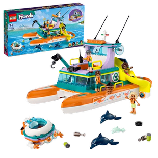 【自营】LEGO乐高好朋友41734海上救援双体船模型积木玩具收藏