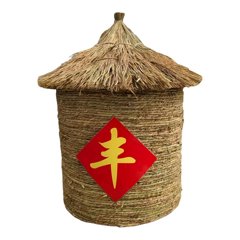 稻草人景观定制景区公园粮仓