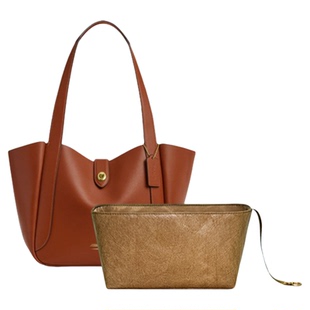 宛乐适用coach蔻驰hadley哈德利旋锁托特包内胆包杜邦纸拉链袋撑