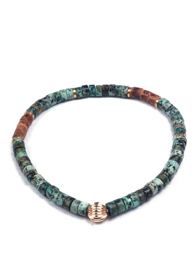 pohier原创印第安日式男椰壳手链