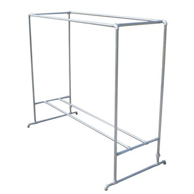 镀锌钢管晾衣架落地晒被户外夜市