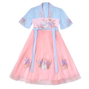 女童汉服儿童古装民族襦裙古典