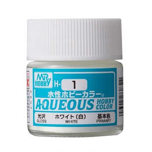 郡士新水性漆H系列 高达军事手办模型粘土上色手涂喷涂油漆H1-H54