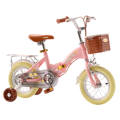 凤凰折叠儿童自行车3-10岁公主款