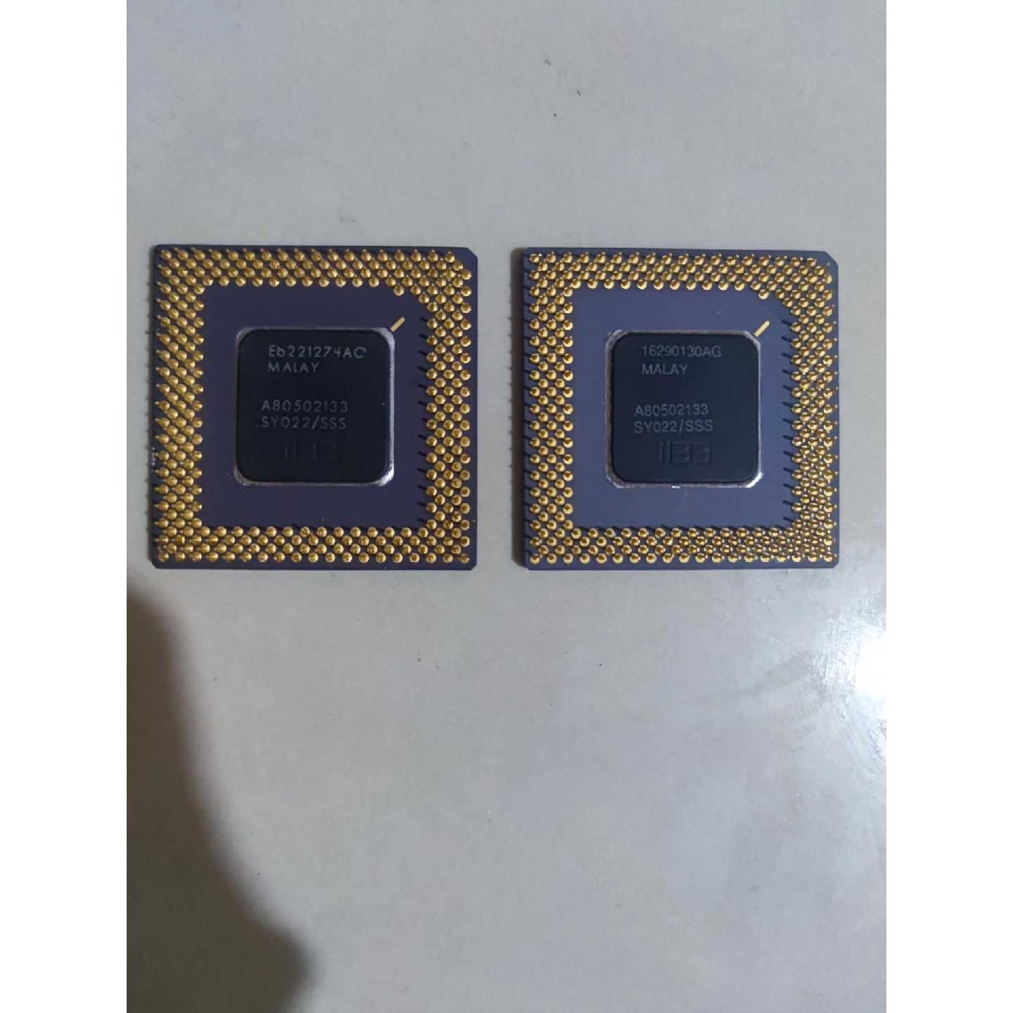 老式CPU芯片Intel奔腾P编码器