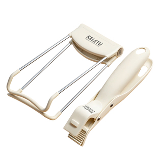 硅胶防滑防烫夹取碗夹碗神器特厚厨房提盘器夹盘子夹菜钳蒸菜夹子