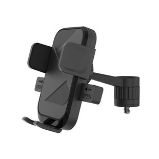 米布斯适用吉利银河M9/A7手机支架汽车仪表台专用支架1/4螺丝17mm球头接口内饰万向调节磁吸/夹持pc防晒材质