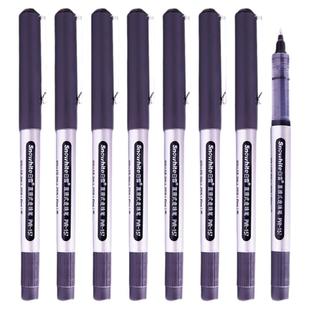 白雪PVR155直液式走珠笔中性笔子弹头黑色刷题笔学生考试速干笔