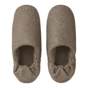 超轻男女通用棉法兰绒家居拖鞋静音地板室内秋冬季居家包跟月子鞋