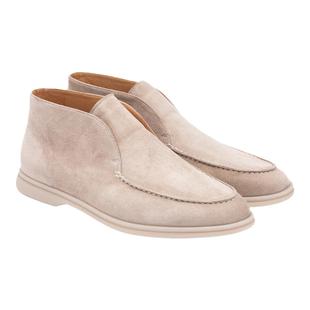 【翻毛小羊皮】青润chioryn休闲皮鞋男款真皮轻便一脚蹬沙漠靴